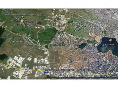 V?nd teren construibil intravilan ?n Vestul Bucure?tiului , dou? deschideri , ?n Dragomire?ti- Vale / Ilfov , zona Prim?riei , Liceului , la 5 min. de Bucure?ti