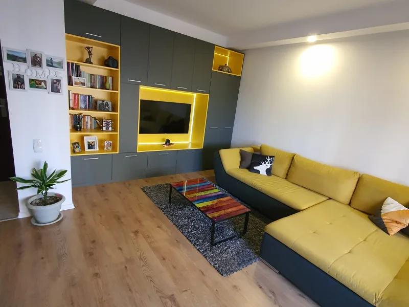 Apartament 2 camere mobilat utilat complet+loc parcare subteran - COSMOPOLIS