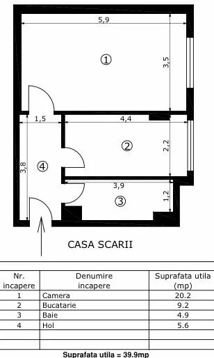 Garsoniera ultracentral Buzau