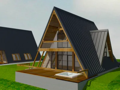 CASE DE LUX cu vedere la munte