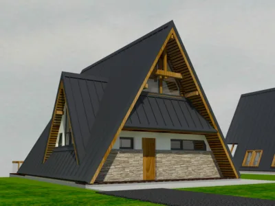 CASE DE LUX cu vedere la munte