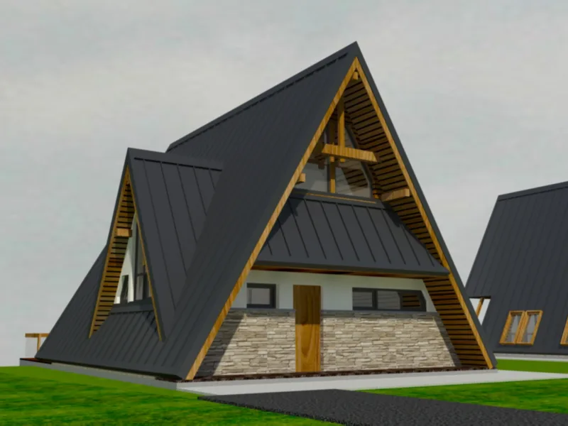 CASE DE LUX cu vedere la munte