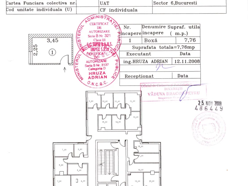 Apartament 2 camere, 75.34 mp, parcare inclusa, boxa inclusa