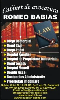 Cabinet de Avocat Bucuresti