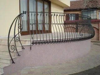 Scari - balustrade si copertine din fier forjat - Sibiu