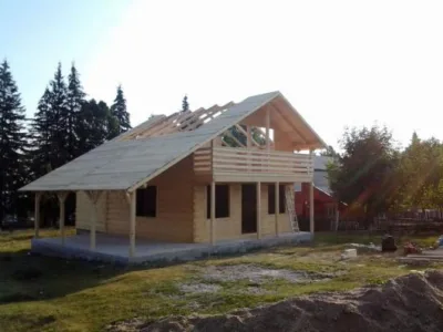 Case din lemn masiv - Comuna Bistra / Alba