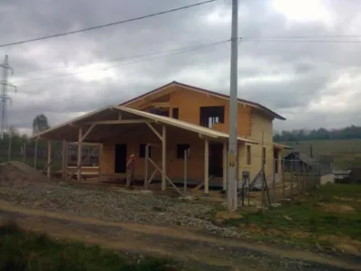 Case din lemn masiv - Comuna Bistra / Alba