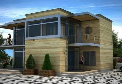 Constructii case de lemn