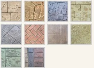 Betoane amprentate - pavaje - pardoseli Bucuresti