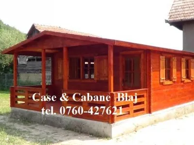 Case din lemn masiv - Blaj