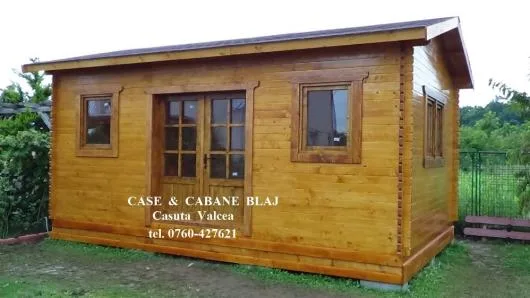 Case din lemn masiv - Blaj