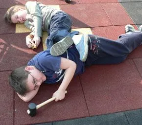 Dale - pavele cauciuc - tartan turnat - Rosiorii de Vede