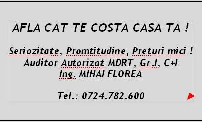 AUDITOR ENERGETIC CLADIRI Bucuresti