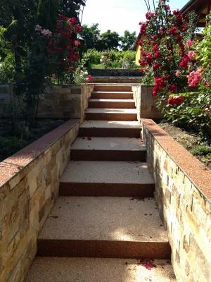 Pavaje decorative - covor piatra naturala - beton amprentat - rasini epoxidice - Iasi