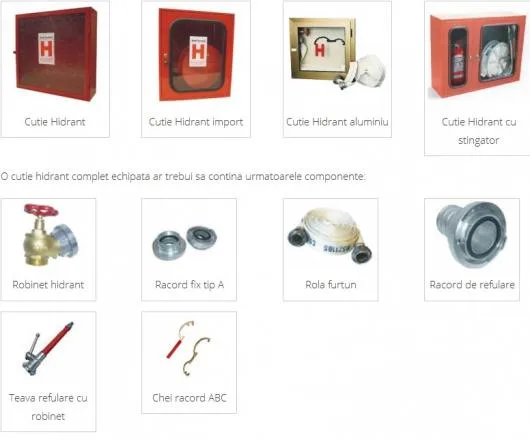 Constructie si produse prevenire si stingere incendii - Brasov