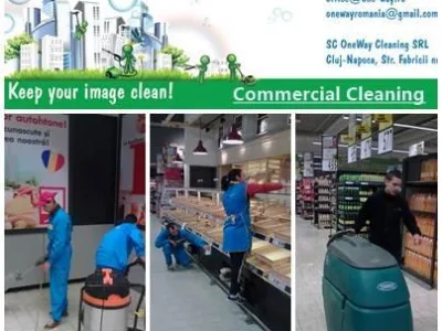 Servicii specializate de curatenie civila si industriala Cluj Napoca
