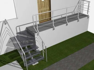 Scari - balustrade - confectii metalice - Brasov