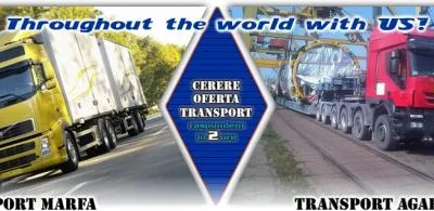 Transport international si intern de marfa - Radauti / Suceava