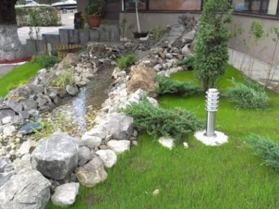 Tomesti / Iasi - Amenajari gradini - impaduriri - mobilier urban