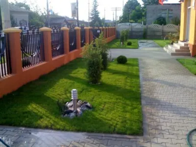 Tomesti / Iasi - Amenajari gradini - impaduriri - mobilier urban