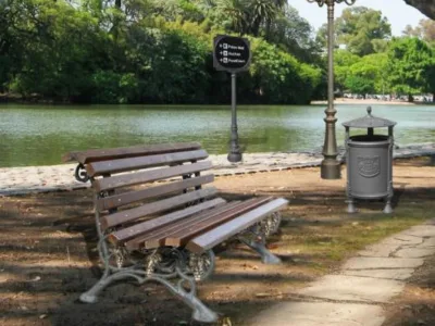 Tomesti / Iasi - Amenajari gradini - impaduriri - mobilier urban