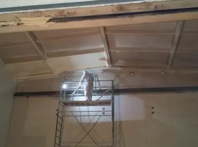 Termoizolatie cu spuma poliuretanica - Draganesti / Prahova