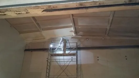 Termoizolatie cu spuma poliuretanica - Draganesti / Prahova