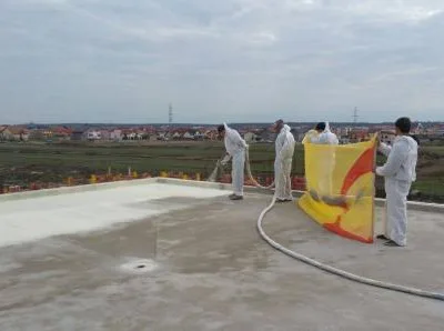 Termoizolatie cu spuma poliuretanica - Draganesti / Prahova