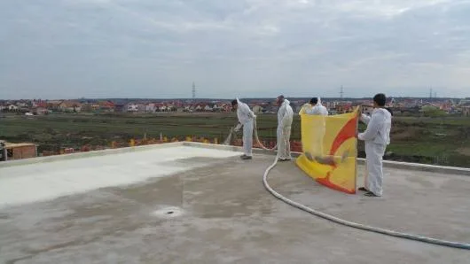 Termoizolatie cu spuma poliuretanica - Draganesti / Prahova