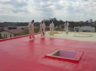 Termoizolatie cu spuma poliuretanica - Draganesti / Prahova