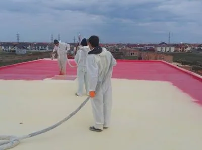 Termoizolatie cu spuma poliuretanica - Draganesti / Prahova