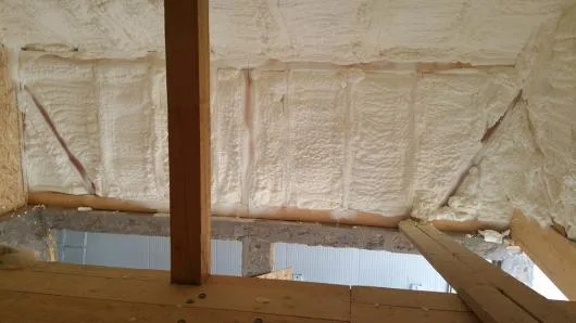 Termoizolatie cu spuma poliuretanica - Draganesti / Prahova