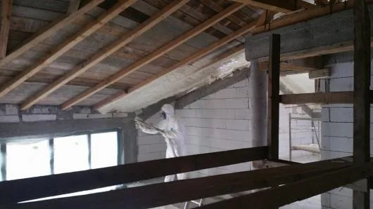Termoizolatie cu spuma poliuretanica - Draganesti / Prahova