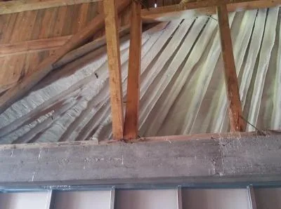 Termoizolatie cu spuma poliuretanica - Draganesti / Prahova