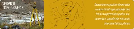Servicii topografice - cadastrale si geodezice Deva / Hunedoara