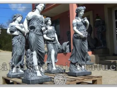 Cocorova / Mehedinti - Ornamente de gradina din beton