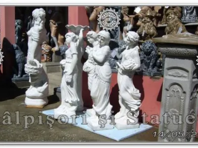 Cocorova / Mehedinti - Ornamente de gradina din beton