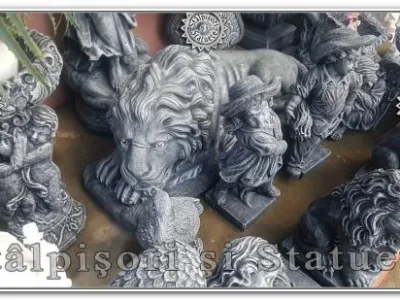 Cocorova / Mehedinti - Ornamente de gradina din beton