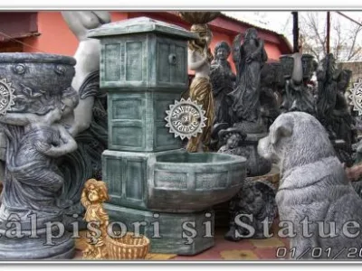 Cocorova / Mehedinti - Ornamente de gradina din beton