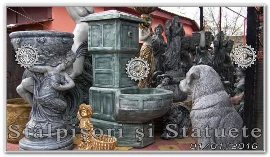 Cocorova / Mehedinti - Ornamente de gradina din beton