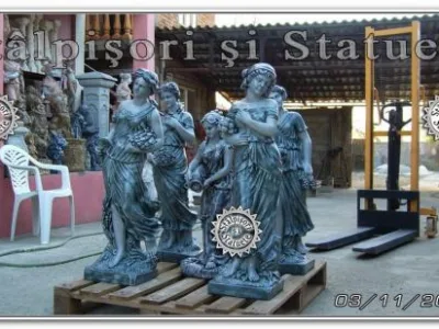Cocorova / Mehedinti - Ornamente de gradina din beton