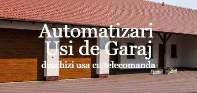 Productie si montaj usi de garaj si usi industriale - Bacau