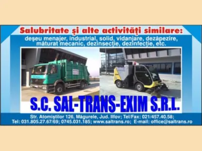 Servicii salubritate Magurele - Ilfov