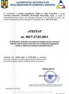 Realizare - proiectare - reparatii instalatii electrice Bucuresti