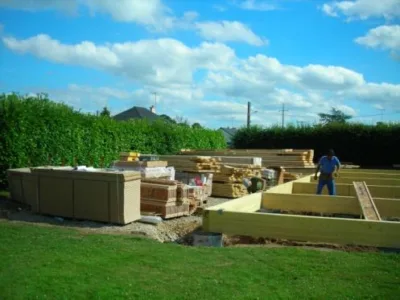 Constructii case de lemn - Prahova