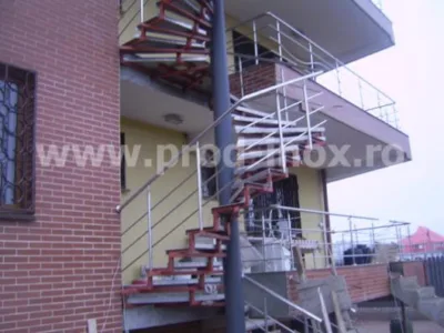 Scari si balustrade inox - Bucuresti