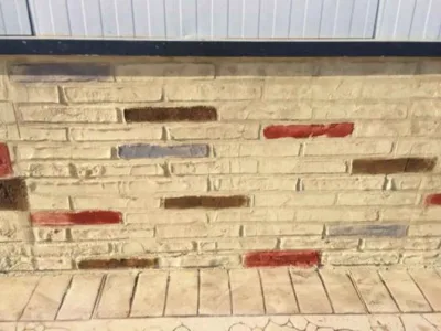 Bucuresti - Beton amprentat - beton elicopterizat - pavaje