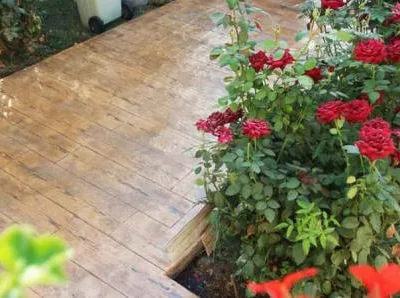 Bucuresti - Beton amprentat - beton elicopterizat - pavaje