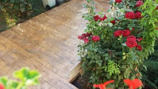 Bucuresti - Beton amprentat - beton elicopterizat - pavaje