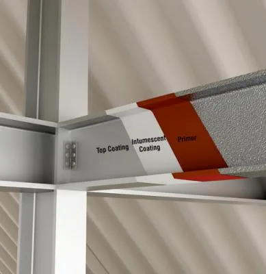 Protectia la foc a structurilor metalice - Brazii De Jos / Prahova